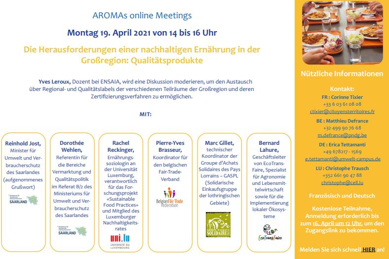 AROMA 19.04. Startseite