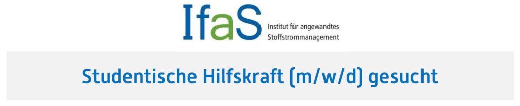 Stellenangebot Studentische Hilfskraft - Themenschwerpunkt Bildung für Nachhaltige Entwicklung