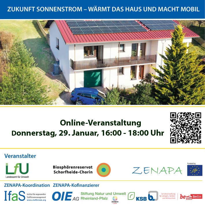 Online-Veranstaltung Zukunft Sonnenstrom – Jetzt noch anmelden