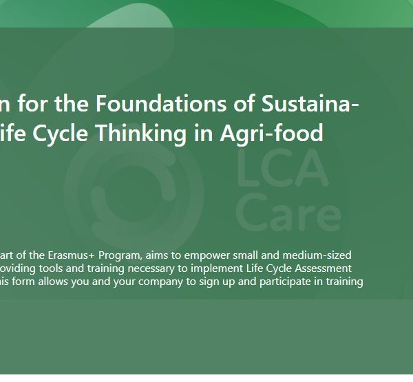 Online-Kurs „Grundlagen der Nachhaltigkeit und des Ökobilanzdenkens im Agrar- und Lebensmittelsektor“ – Jetzt anmelden!