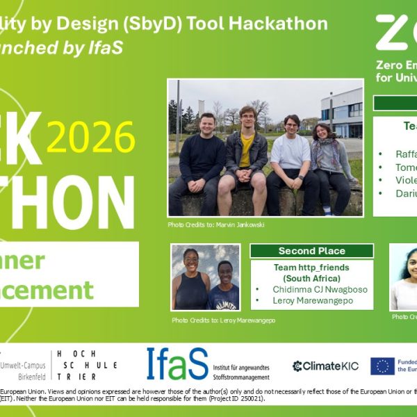 IfaS entwickelt „Hackathon Sustainable by Design-Tool“