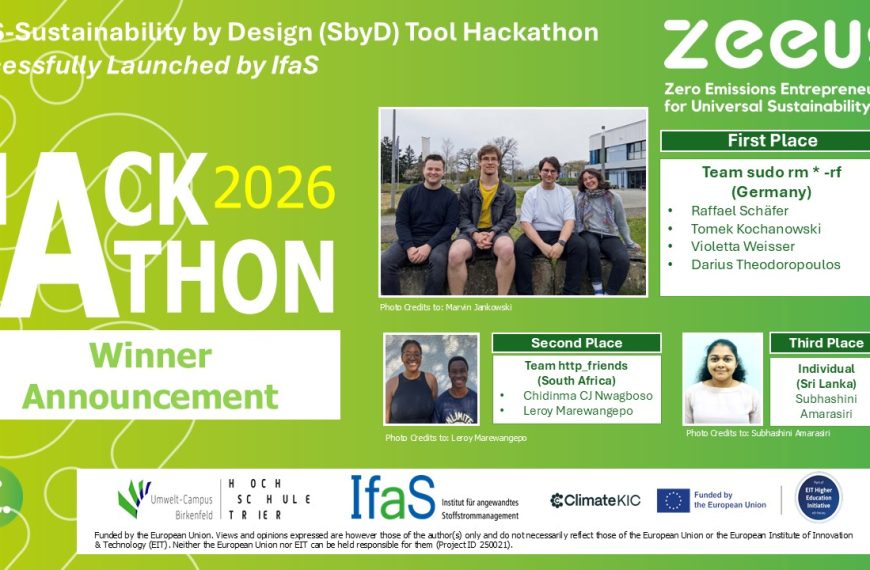 IfaS entwickelt „Hackathon Sustainable by Design-Tool“