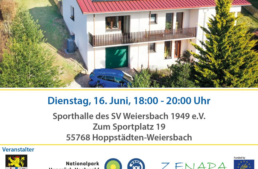Bürgerinformationsveranstaltung „Zukunft Sonnenstrom“ in Weiersbach