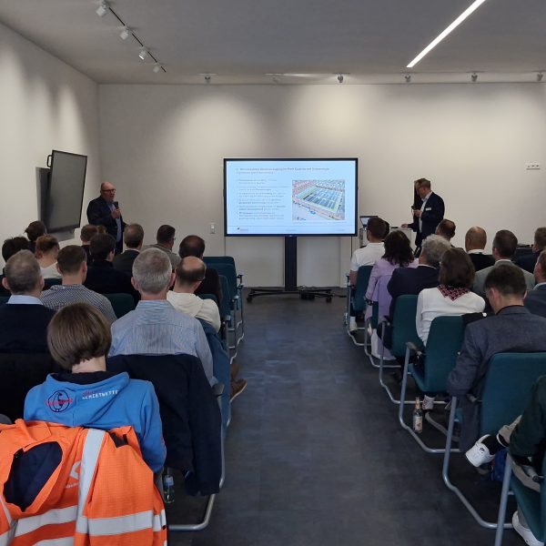 Einweihung der Energiezentrale im Pfaff-Quartier