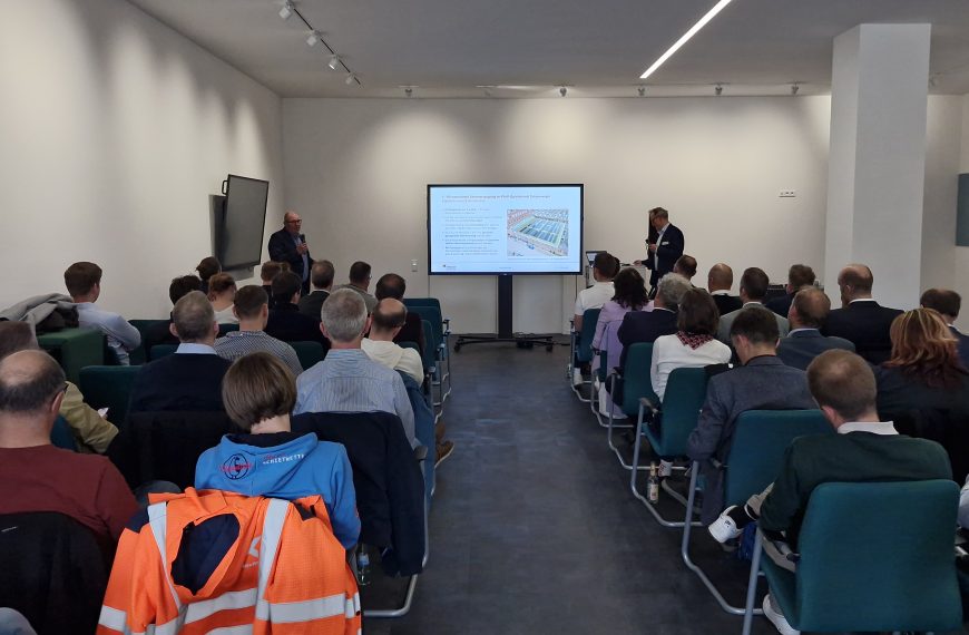 Einweihung der Energiezentrale im Pfaff-Quartier