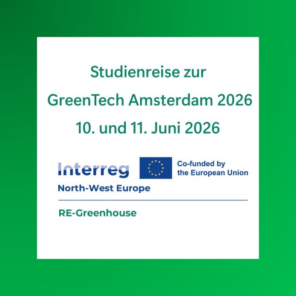 Studienreise zur GreenTech Amsterdam 2026