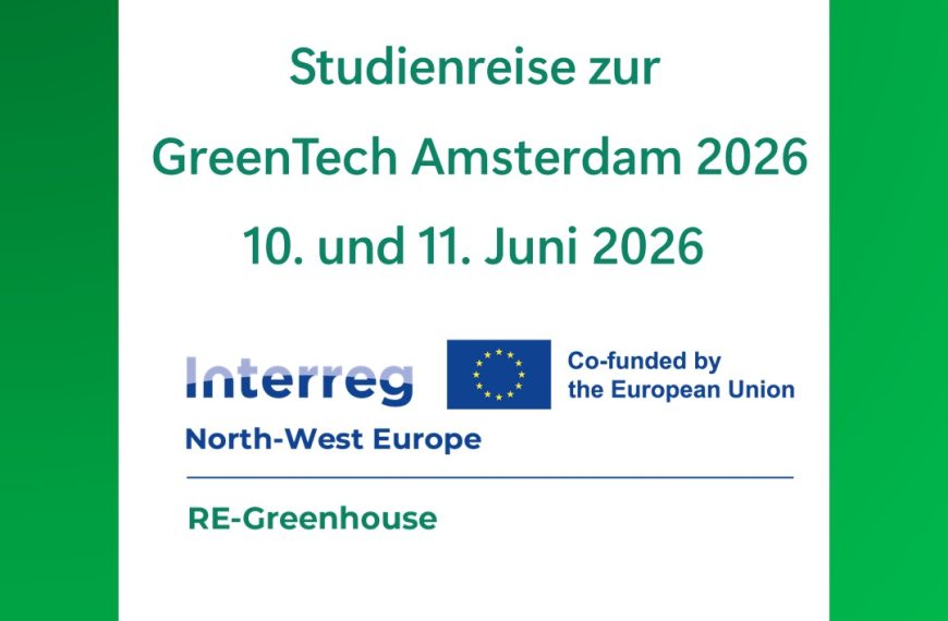 Studienreise zur GreenTech Amsterdam 2026