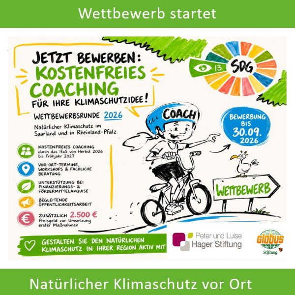 Start des Wettbewerbs Natürlicher Klimaschutz – Jetzt bewerben