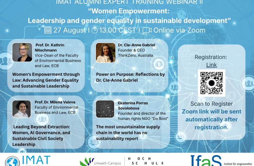 IMAT Alumni Expert Training – Jetzt anmelden!