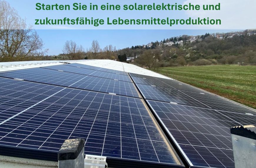 Projektskizze SOLARwi – Pilotbetriebe gesucht