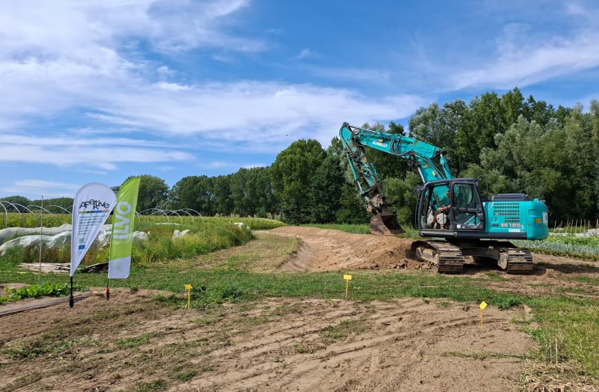 AFakive fördert die Widerstandsfähigkeit landwirtschaftlicher Betriebe durch Mulden