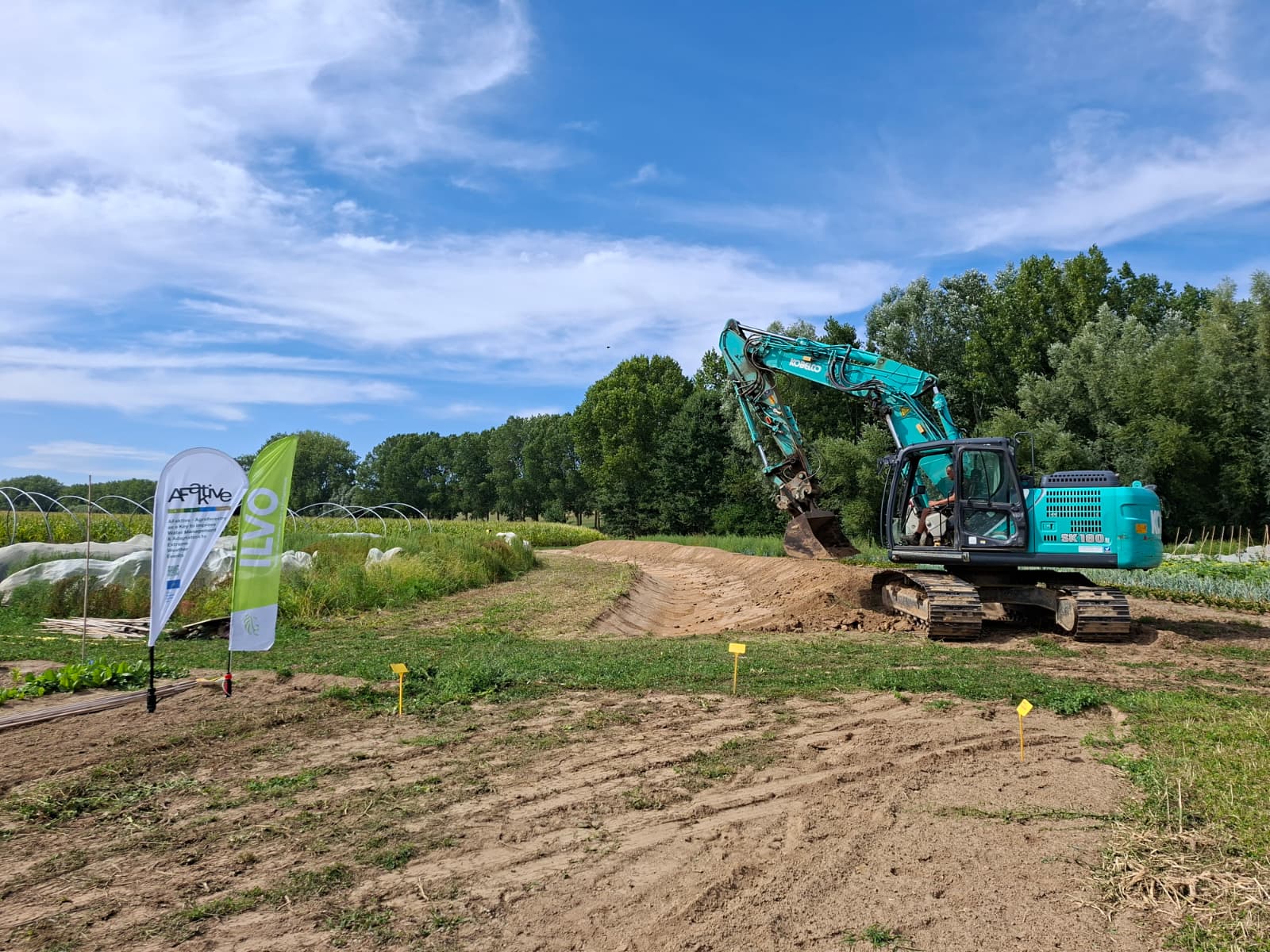 AFakive leverages swales for farm resilience