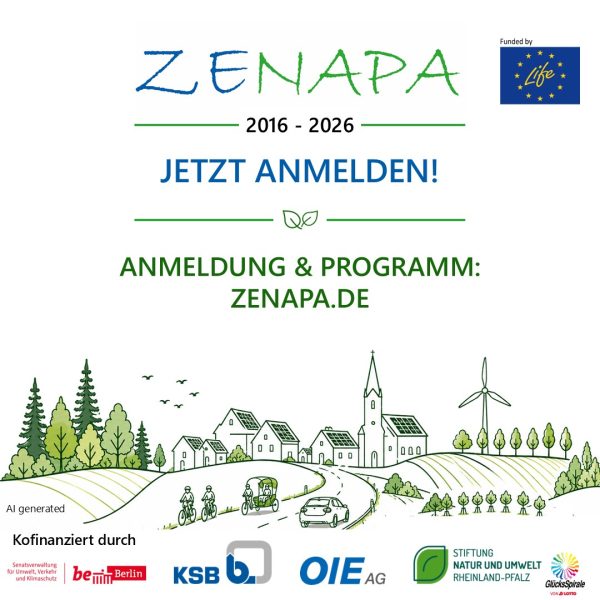 Abschlussveranstaltung LIFE-IP ZENAPA – Jetzt noch anmelden
