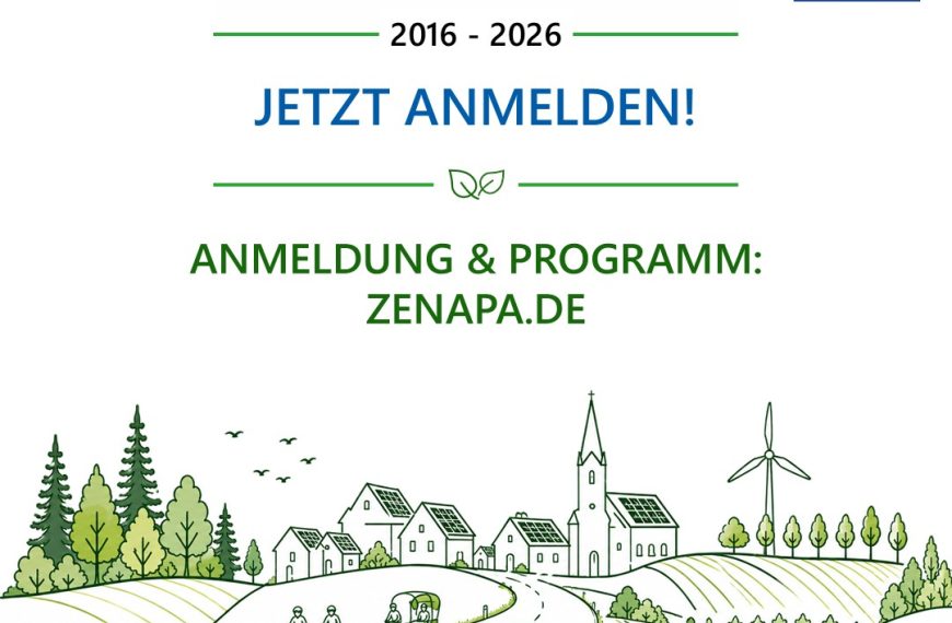 Abschlussveranstaltung LIFE-IP ZENAPA – Jetzt noch anmelden