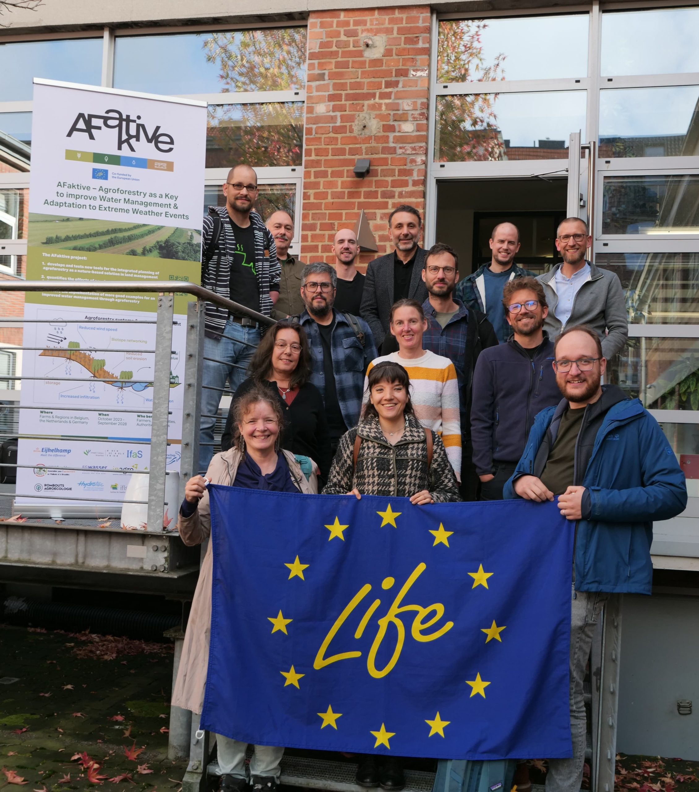 AFaktive jährliches Partnertreffen in Aachen: Die Partner erörtern neue Planungsinstrumente und Agroforstumsetzung in den letzten beiden Projektjahren